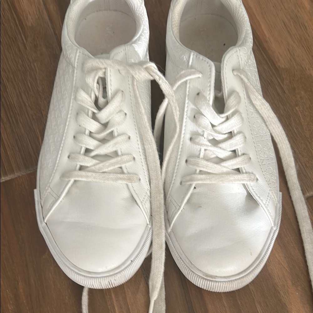 Nautica Embossed Logo Sneakers,used , good condition